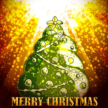 christmas backgroundのイラスト素材