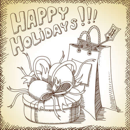 christmas backgroundのイラスト素材