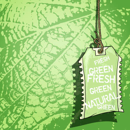 background with tagのイラスト素材