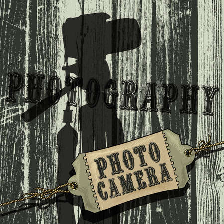 photo cameraのイラスト素材