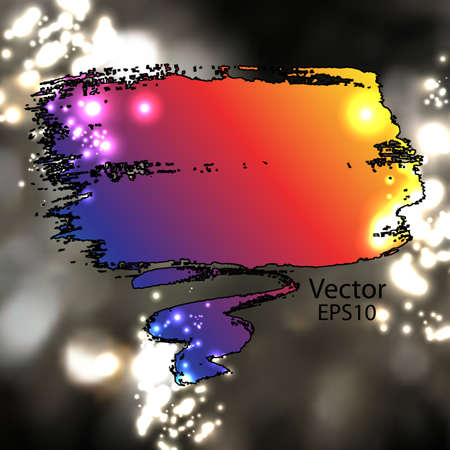 abstract background with hand drawn art elementsのイラスト素材