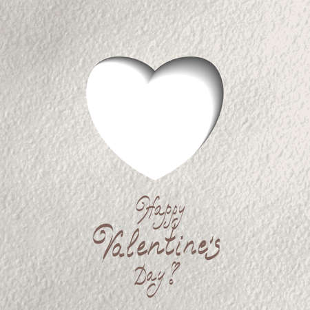 A heart, Love,  St. Valentines Day. Drawing by hand.のイラスト素材