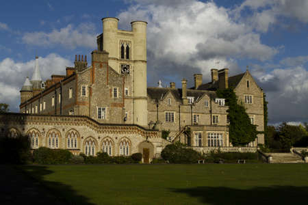 Old Castle in Great Britainの写真素材