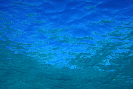 Water surface with small waves