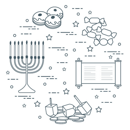 Design for postcard, banner, poster or print isolated on plain backgroundのイラスト素材