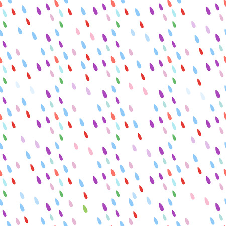 Seamless pattern with drops. Abstract colorful background. Design for banner, poster, textile, print.のイラスト素材