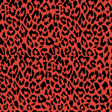 Vector seamless leopard pattern. Trendy background. Template for design, fabric, print.のイラスト素材