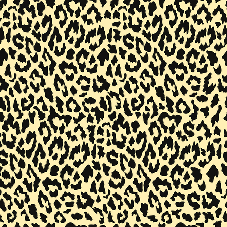 Vector seamless leopard pattern. Trendy background. Template for design, fabric, print.のイラスト素材