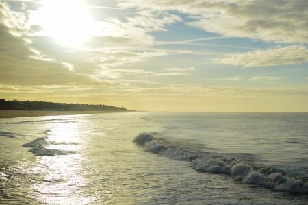 Beautiful seascape. Composition of nature background