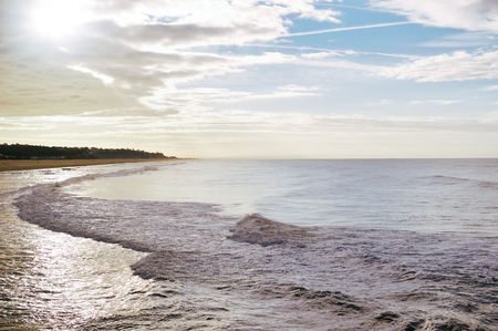 Beautiful seascape. Composition of nature backgroundの写真素材