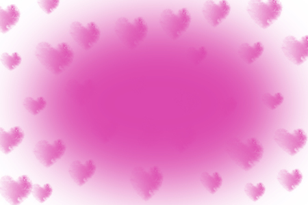 Love heart pattern background. Valentine day designの写真素材