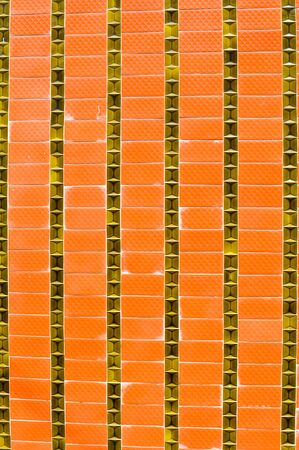 Beautiful old tiles, traditional decoration of Portugal. Closeup photoの写真素材