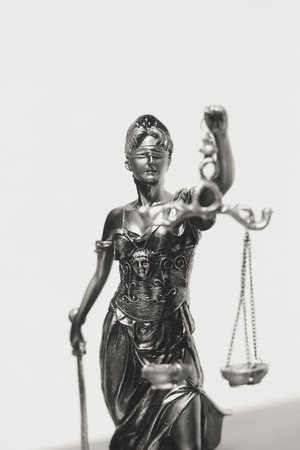 Lady Justice, statuette of the Themis goddess. Law conceptの写真素材