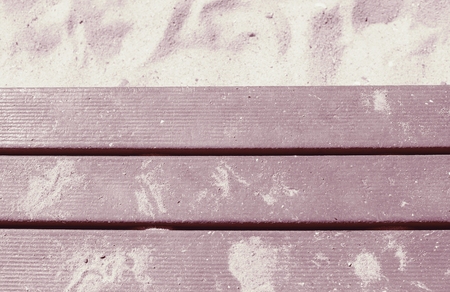 Wooden and sand natural background with abstract texture surfaceの写真素材