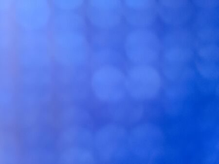 Blue bright colorful blurry light bokeh background