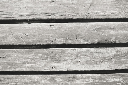 Beautiful sunny holiday travel seascape, wooden bridge on sandy beach outdoors tranquility backgroundの写真素材