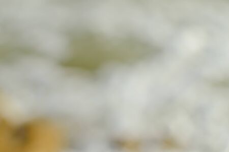 Defocused blurry beautiful sea coastline sun rays light outdoors natural background. Recreational tourism inspirational scenery photographの写真素材