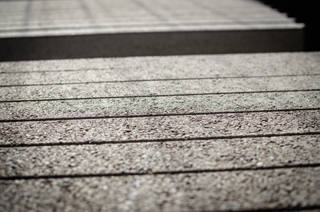 Close up on building construction materials backgroundの写真素材