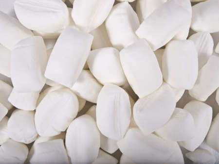 Fresh mint sweets on a staple isolated