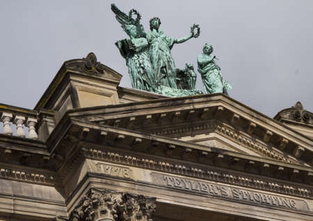 Teylers museum in haarlem city of the netherlandsのeditorial素材