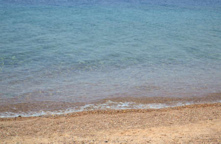 Waves on the beachの写真素材