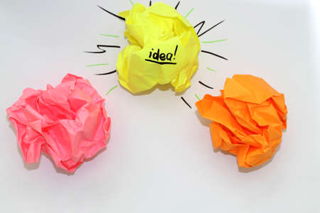 birth of the ideaの写真素材