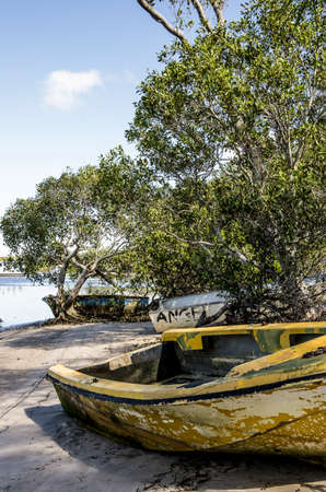 Old Fishing boatsの写真素材