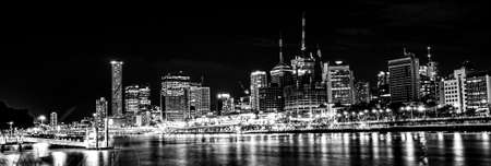 City Lights at nightの写真素材