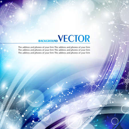 Abstract festive shiny greeting card in retro style. Vectorのイラスト素材