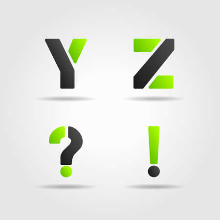 YZ greenのイラスト素材