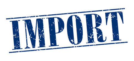 import blue grunge vintage stamp isolated on white backgroundのイラスト素材