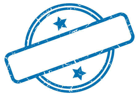 blank round vintage grunge stampのイラスト素材