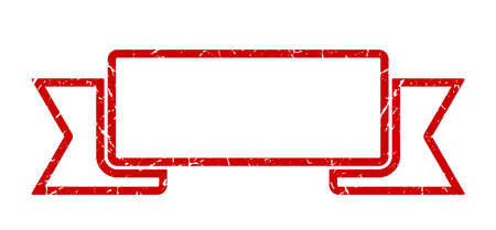 blank grunge ribbon. blank sign. blank bannerのイラスト素材