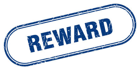 reward stamp. reward square grunge sign. rewardのイラスト素材