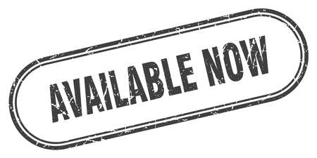 available now stamp. available now square grunge sign. available nowのイラスト素材