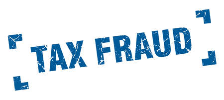 tax fraud stamp. tax fraud square grunge sign. tax fraudのイラスト素材