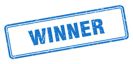 winner stamp. winner square grunge sign. winnerのイラスト素材