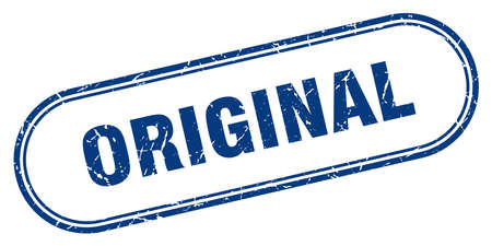 original stamp. original square grunge sign. originalのイラスト素材