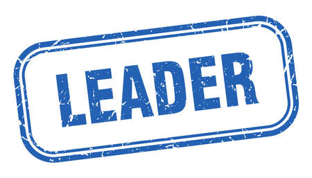 leader stamp. leader square grunge sign. leaderのイラスト素材