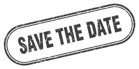 save the date stamp. save the date square grunge sign. save the dateのイラスト素材