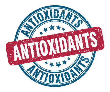 antioxidants stamp. antioxidants round grunge sign. antioxidantsのイラスト素材