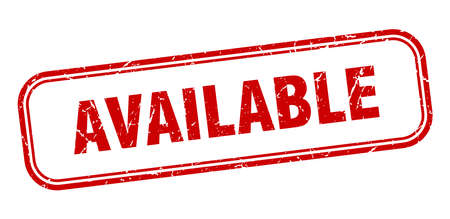 available stamp. available square grunge sign. availableのイラスト素材