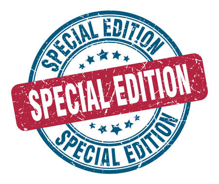 special edition stamp. special edition round grunge sign. special editionのイラスト素材