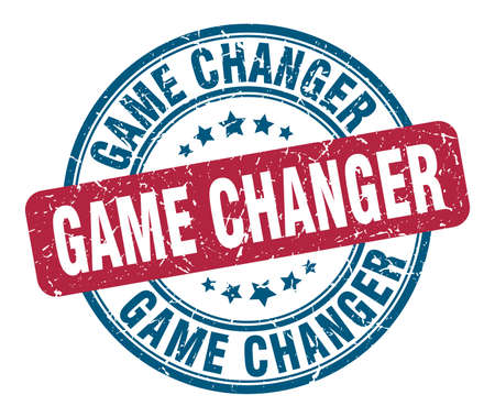 game changer stamp. game changer round grunge sign. game changerのイラスト素材