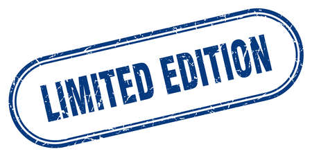 limited edition stamp. limited edition square grunge sign. limited editionのイラスト素材