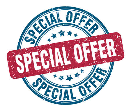 special offer stamp. special offer round grunge sign. special offerのイラスト素材