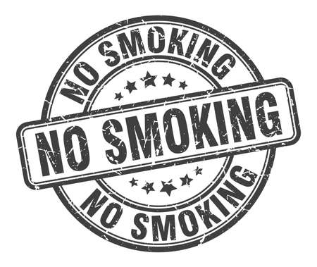 no smoking stamp. no smoking round grunge sign. no smokingのイラスト素材