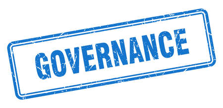 governance stamp. governance square grunge sign. governanceのイラスト素材