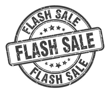 flash sale stamp. flash sale round grunge sign. flash saleのイラスト素材