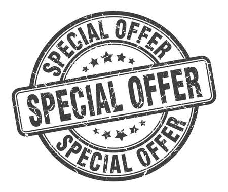 special offer stamp. special offer round grunge sign. special offerのイラスト素材